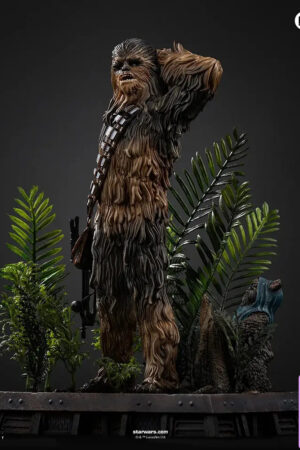 Iron Studios – Chewbacca and Tokkat – Star Wars – Art Scale 1/10 Statue (Licensed) - Photo 2 | TopGKStore