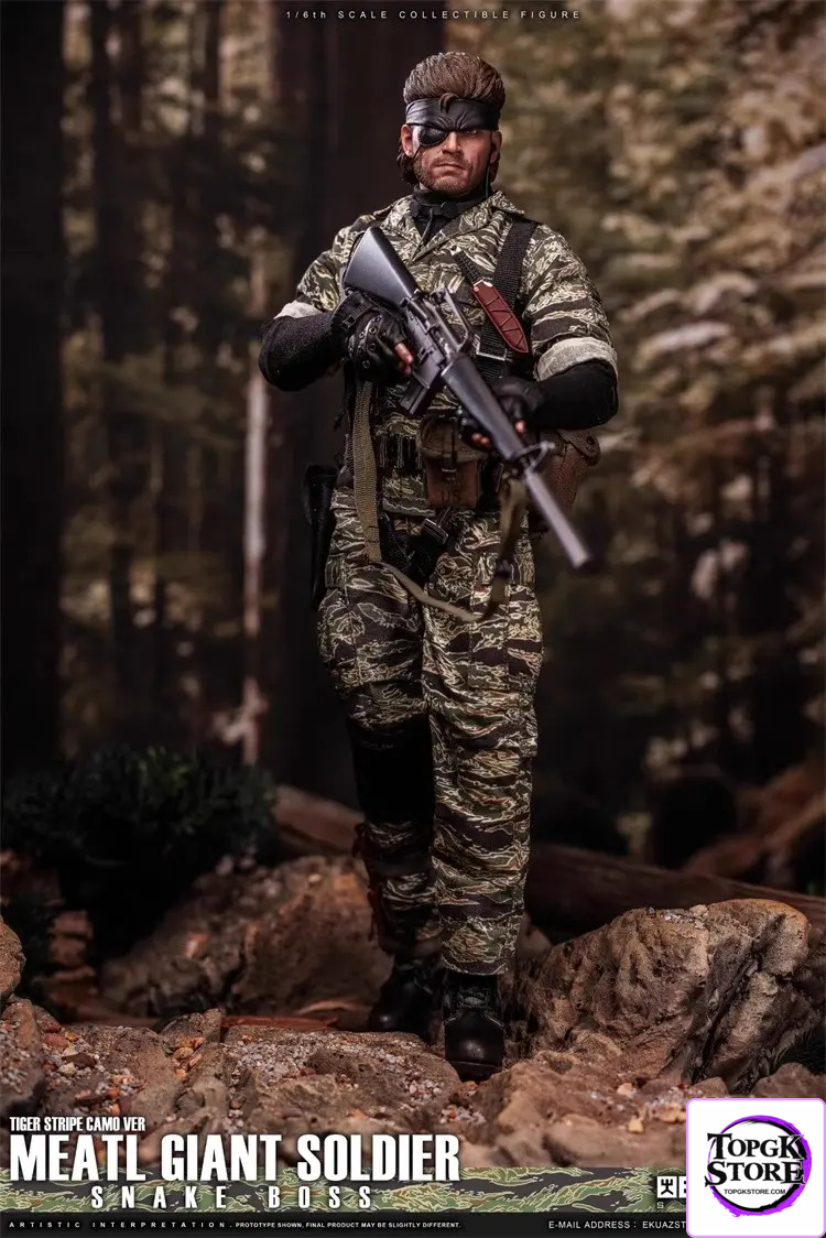 EKUAZ – MEATL GIANT SOLDIER 1/6 SNAKE BOSS EKS010 EKS011 (Licensed) - Photo 7 | TopGKStore