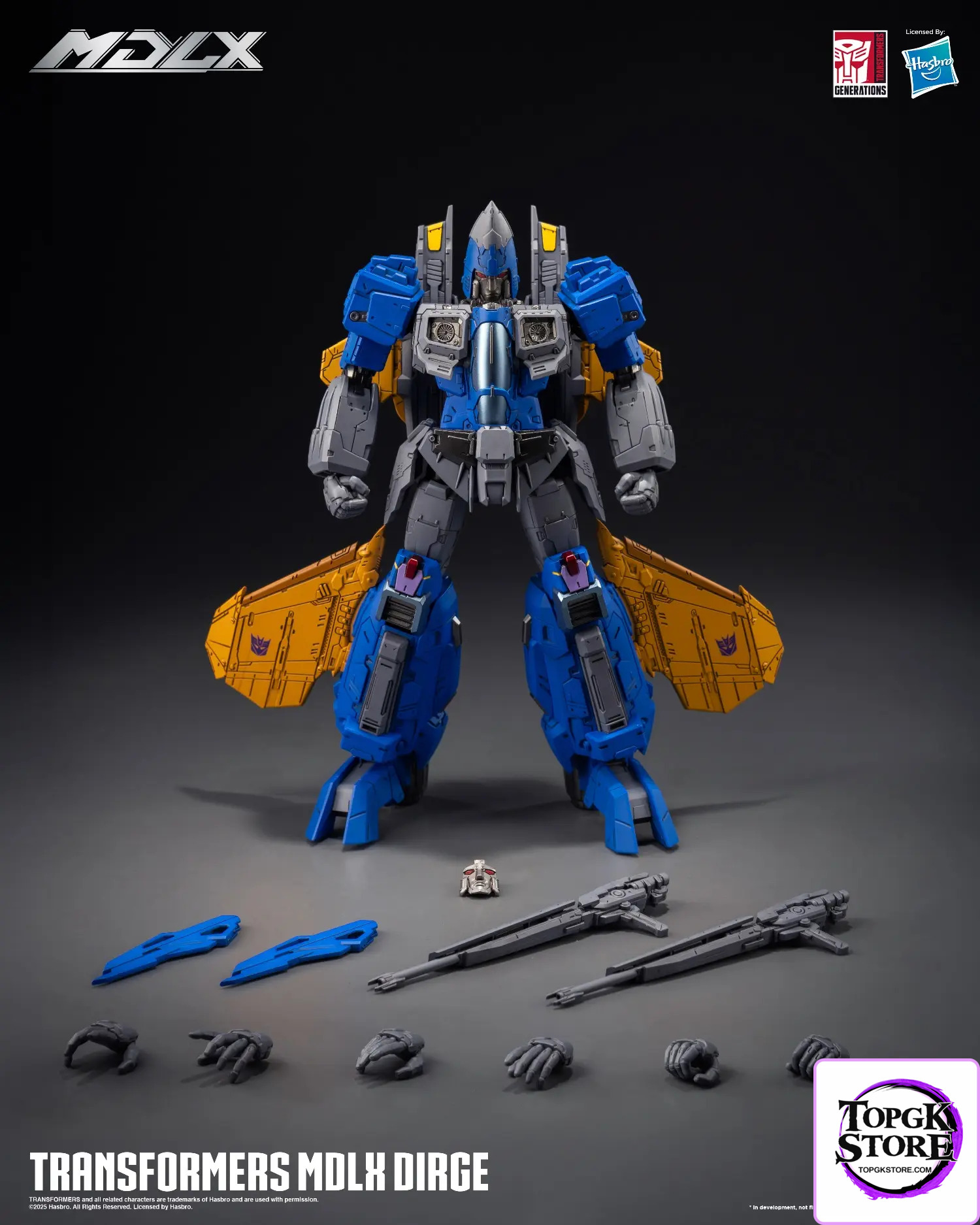 Threezero – Transformers Decepticon-MDLX Elegy #3Z0888 (Licensed) - Photo 1 | TopGKStore