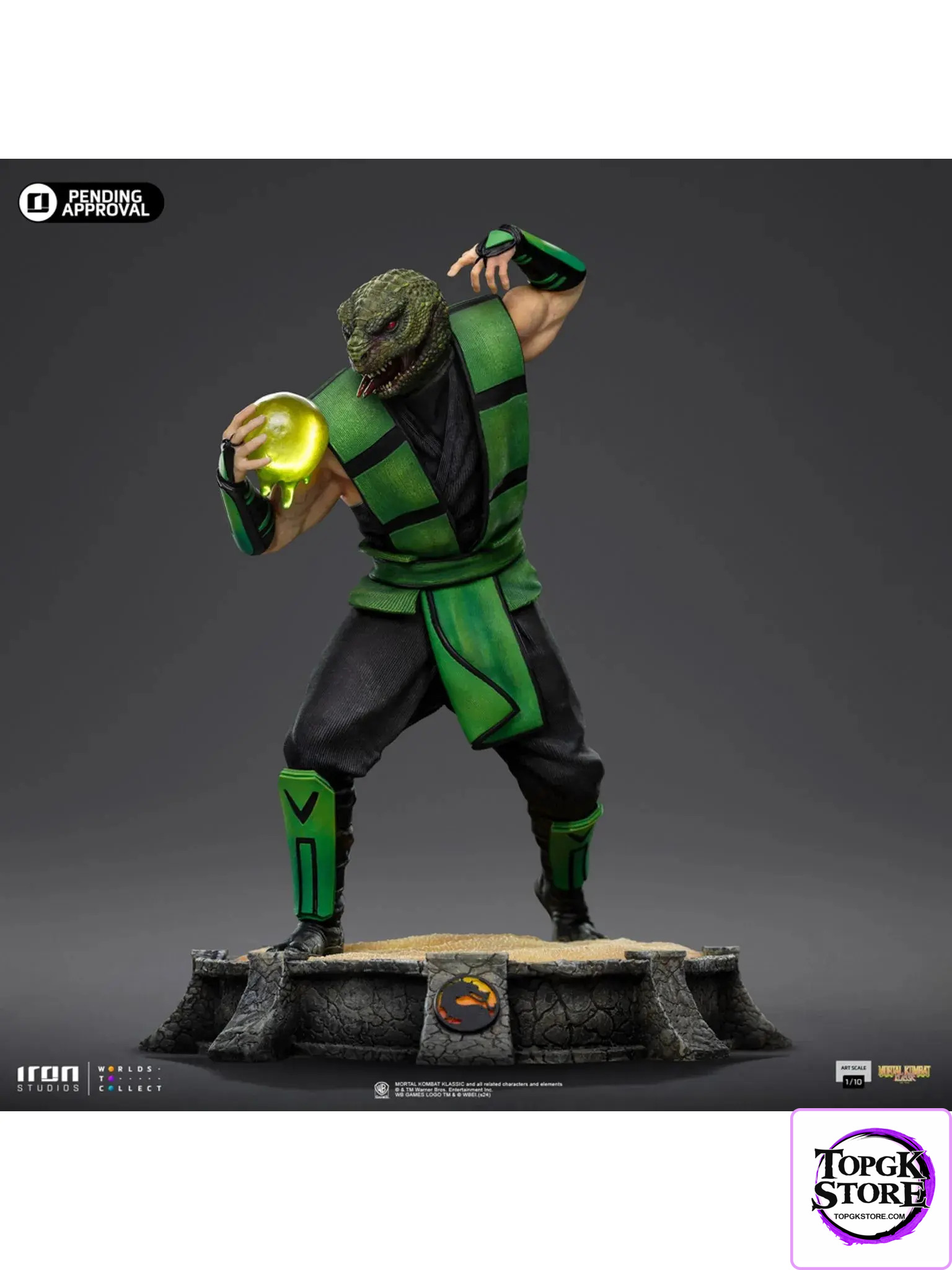 Iron Studio – Mortal Kombat Art Scale 1/10 Statue Reptile (Licensed) - Photo 5 | TopGKStore