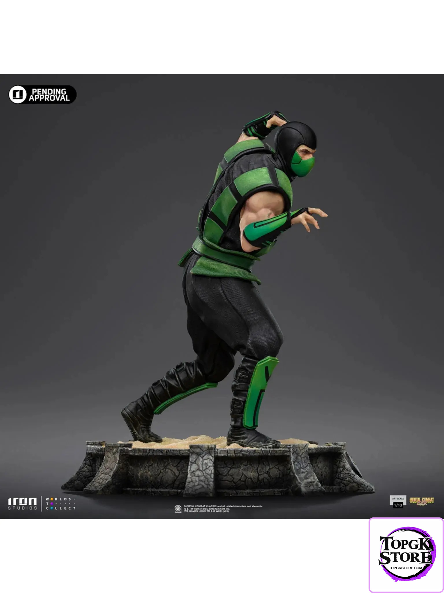 Iron Studio – Mortal Kombat Art Scale 1/10 Statue Reptile (Licensed) - Photo 7 | TopGKStore