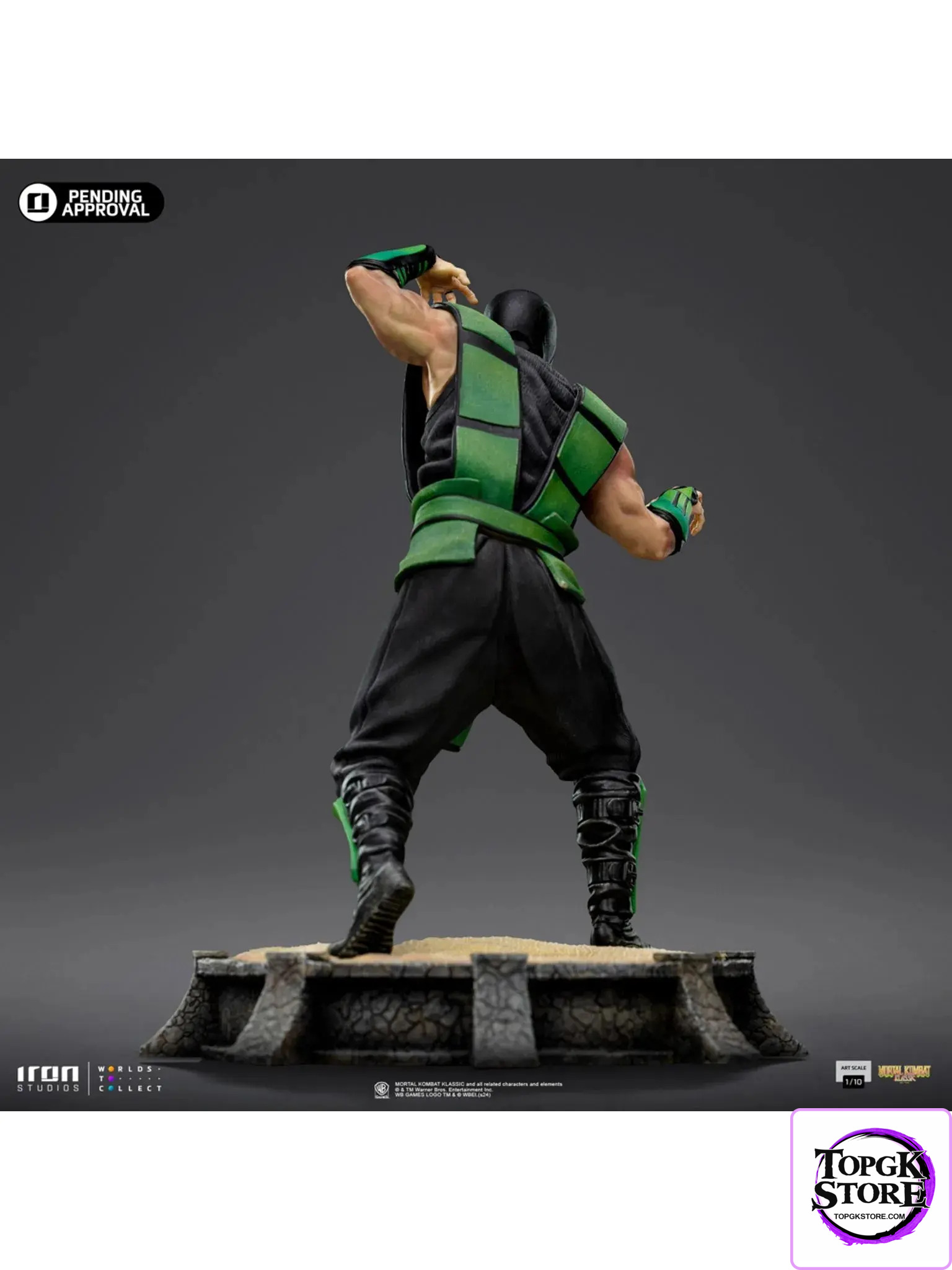 Iron Studio – Mortal Kombat Art Scale 1/10 Statue Reptile (Licensed) - Photo 8 | TopGKStore