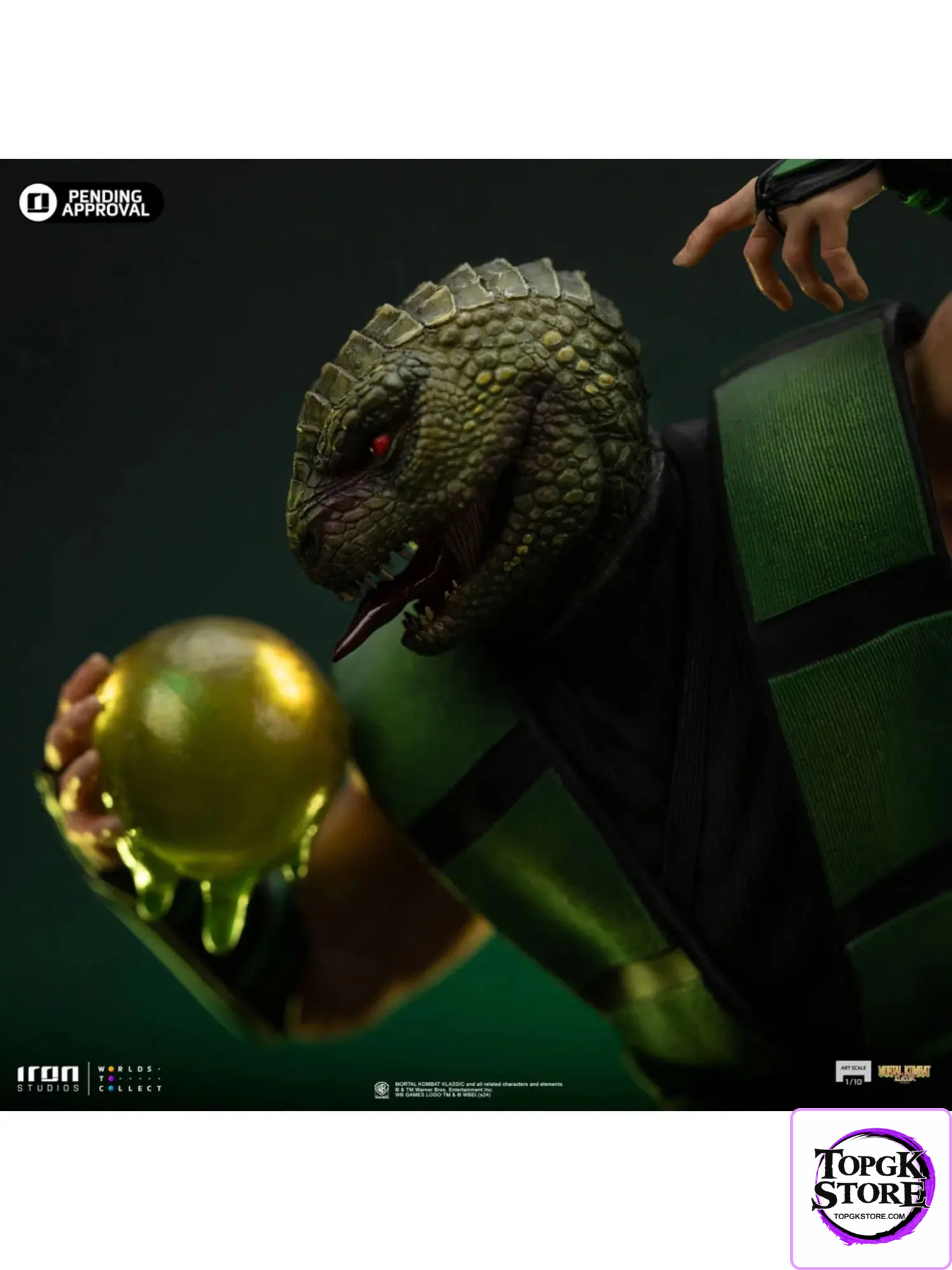 Iron Studio – Mortal Kombat Art Scale 1/10 Statue Reptile (Licensed) - Photo 11 | TopGKStore