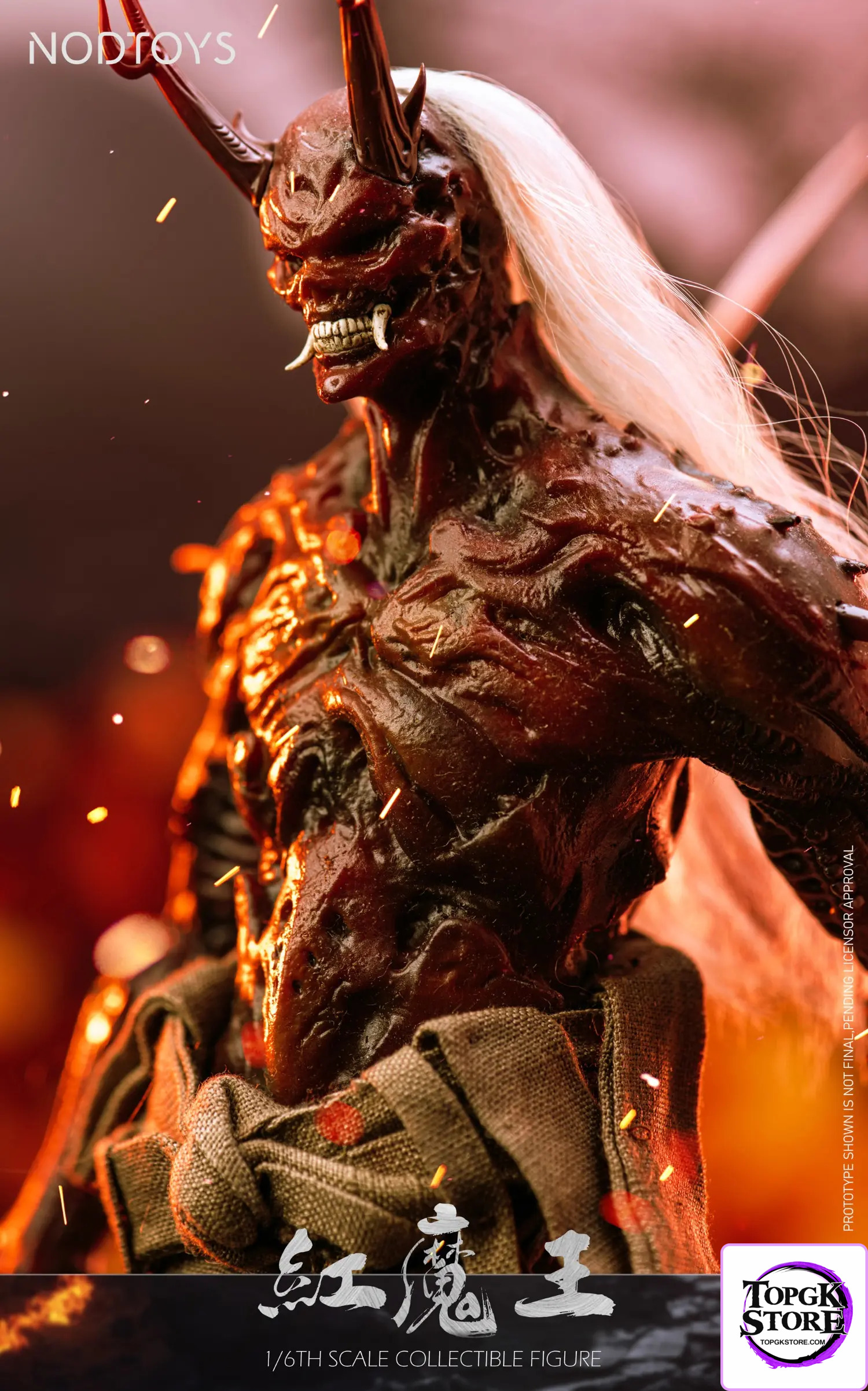 NODTOYS – Black Myth Wukong NOD-N02:1/6 Silicone Mobile Doll Red Demon King (Licensed) - Photo 7 | TopGKStore