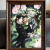 BLK Studio – Black Butler Ciel & Sebastian Anime Art Print - Photo 2 | TopGKStore