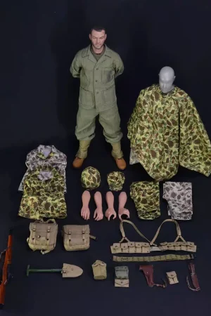 UJINDOU Studio – 1/6 WWII US Marine Corps Okinawa UD9040(Licensed) - Photo 2 | TopGKStore