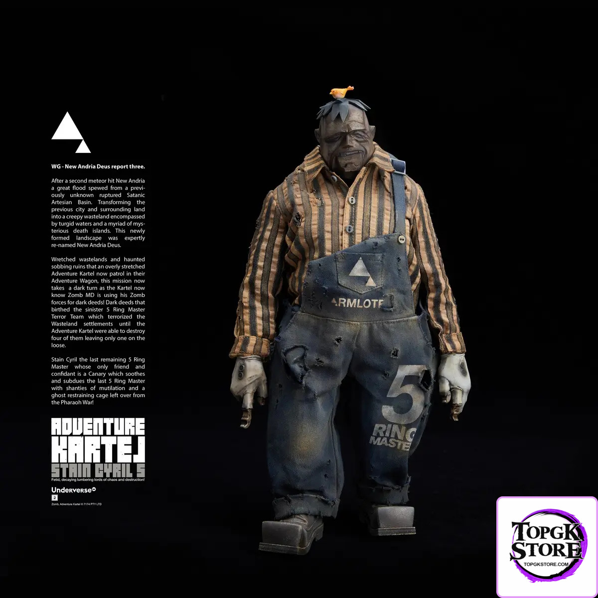 UNDERVERSE – Adventure Kartel 5 Ring Master – Stain Cyril 1/6 Action Figure (Licensed) - Photo 2 | TopGKStore