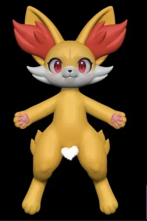 Spirit Demon Studio - Fennekin Doll Pokémon
