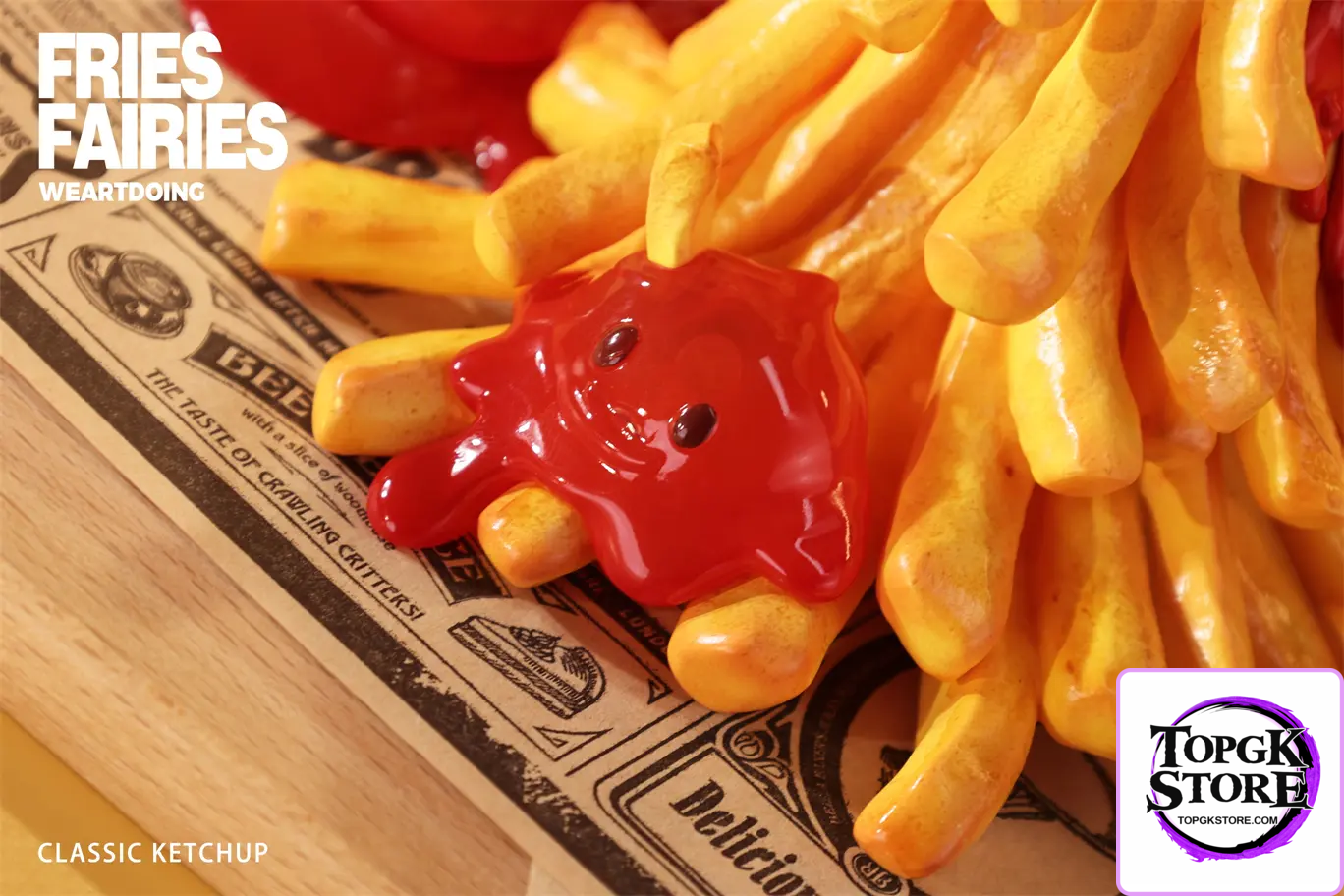 WeArtDoing Studio – Sleeping Beauty-Fries Fairies-Classic Ketchup & Fairies-Wasabi (Licensed) - Photo 4 | TopGKStor