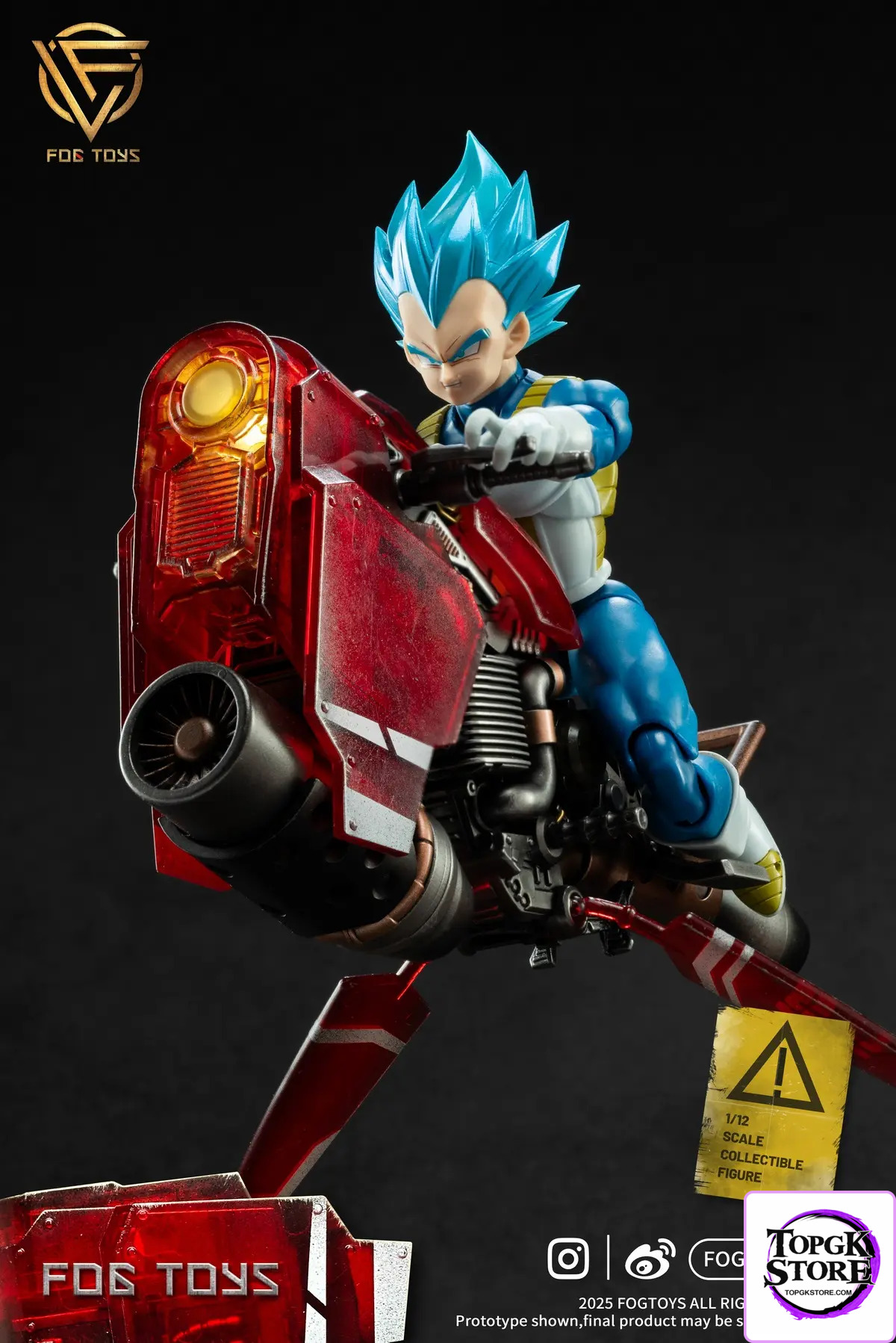 FOGTOYS – 1/12 Moveable Vehicle Falcon Translucent VER. 01FT (Licensed) - Photo 8 | TopGKStore
