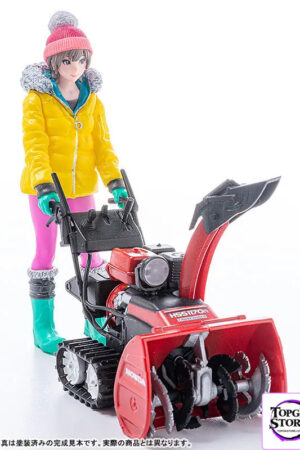 MAX Factory – PLAMAX MF-62: minimum factory Minori with Honda Small Snow Plow HSS1170n (JX) 1/20 Plastic Model (License