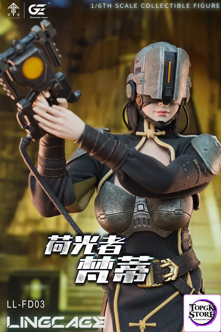 Genesis Emen Studio – Ling Cage 1/6 Scale Lightbearer Fanti Action Figure LL-FD03 (Licensed) - Photo 4 | TopGKStore