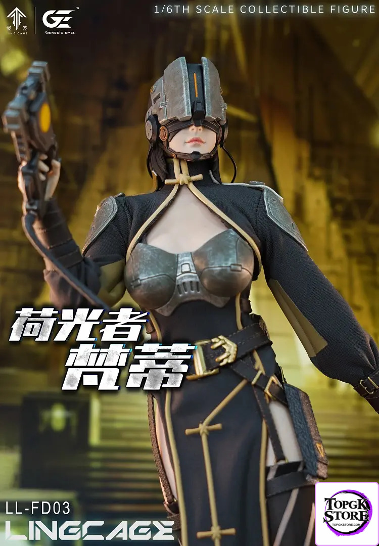Genesis Emen Studio – Ling Cage 1/6 Scale Lightbearer Fanti Action Figure LL-FD03 (Licensed) - Photo 1 | TopGKStore