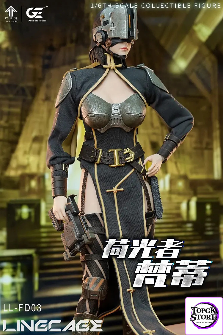 Genesis Emen Studio – Ling Cage 1/6 Scale Lightbearer Fanti Action Figure LL-FD03 (Licensed) - Photo 6 | TopGKStore
