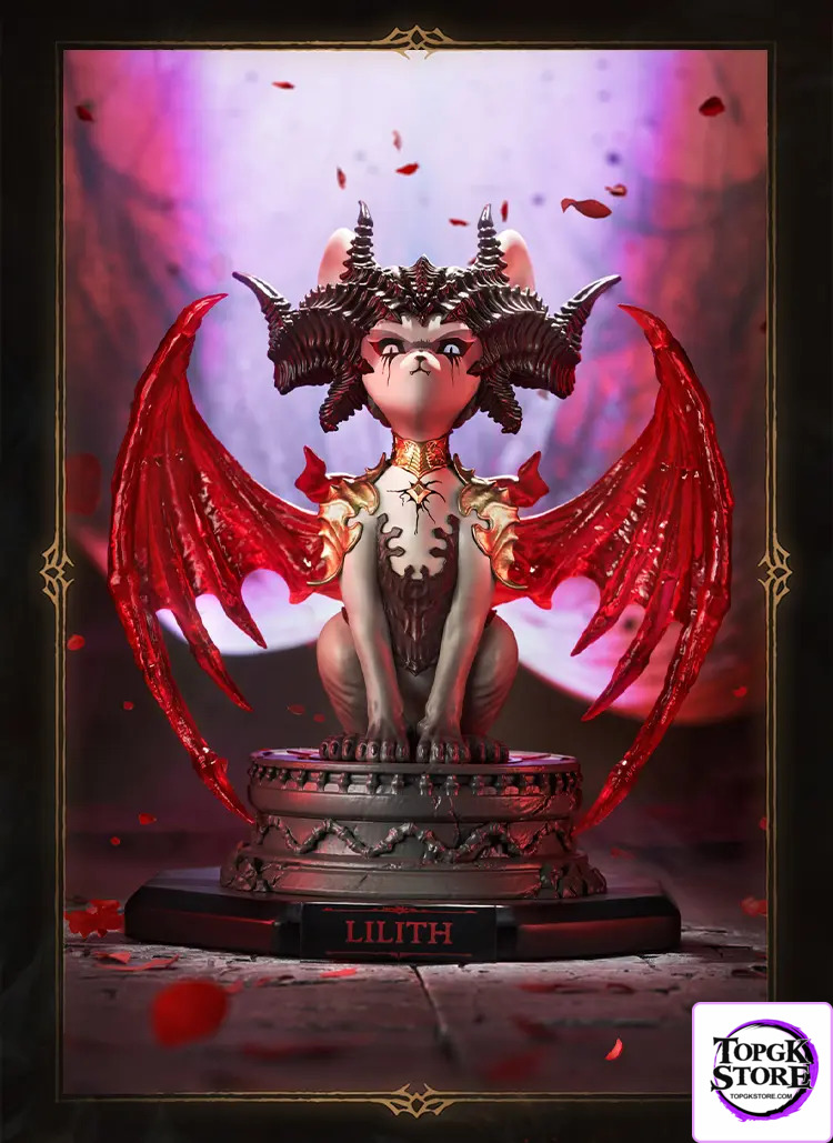 BLIZZARD ENTERTAINMENT – Diablo Lilith Meow Light-Up Collectible Figure BLZ007 (Licensed) - Photo 11 | TopGKStore