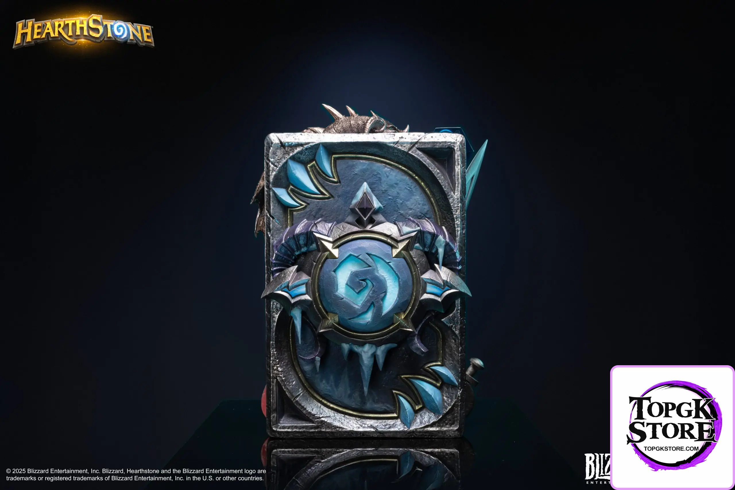 HEX Collectibles – Blizzard Official Licensed Hearthstone Lich King Card Art Statue HEXFRAME04 (Licensed) - Photo 5 | T