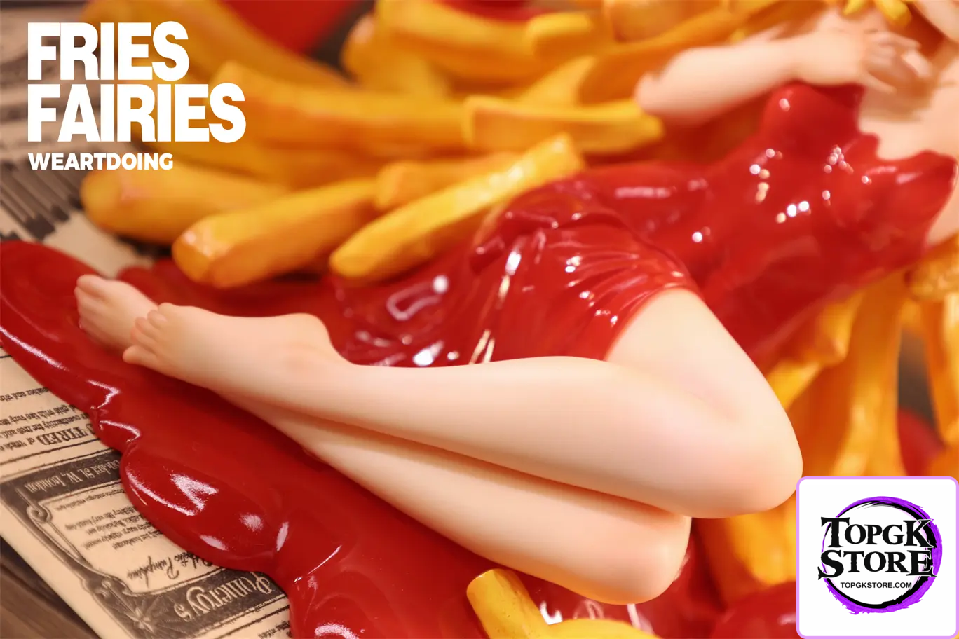 WeArtDoing Studio – Sleeping Beauty-Fries Fairies-Classic Ketchup & Fairies-Wasabi (Licensed) - Photo 5 | TopGKStor