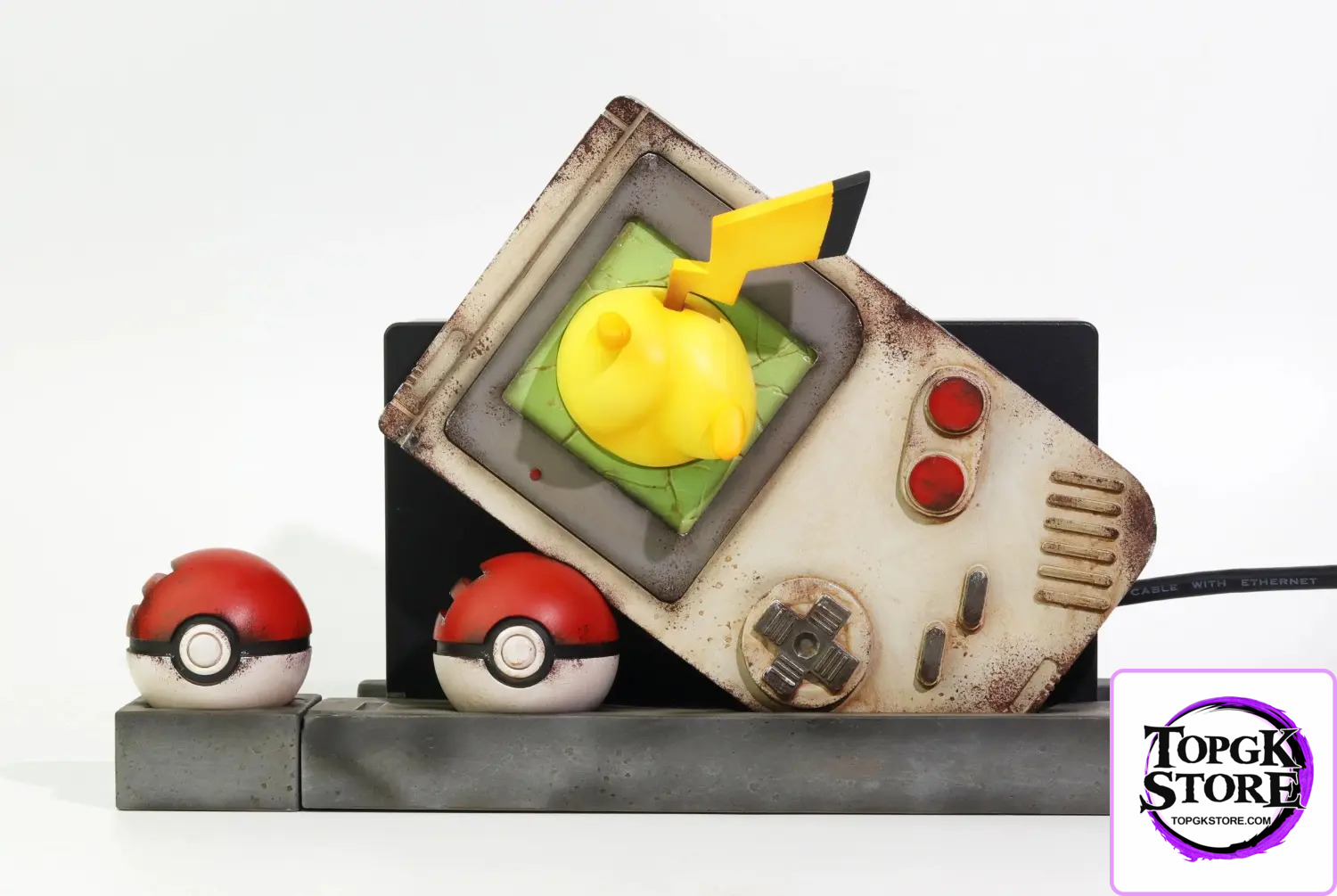 PNJTOYS – Pokémon Switch Accessories Game Console Base Stand Pikachu Gameboy Home Display Ornaments - Photo 1 | TopGKSt
