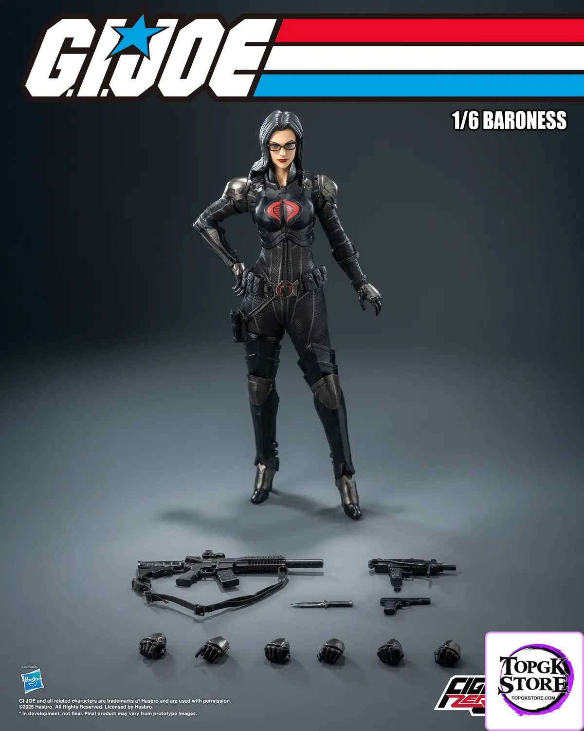 Threezero – G.I. Joe FigZero 1/6 Baroness 3Z03500W0 (Licensed) - Photo 13 | TopGKStore