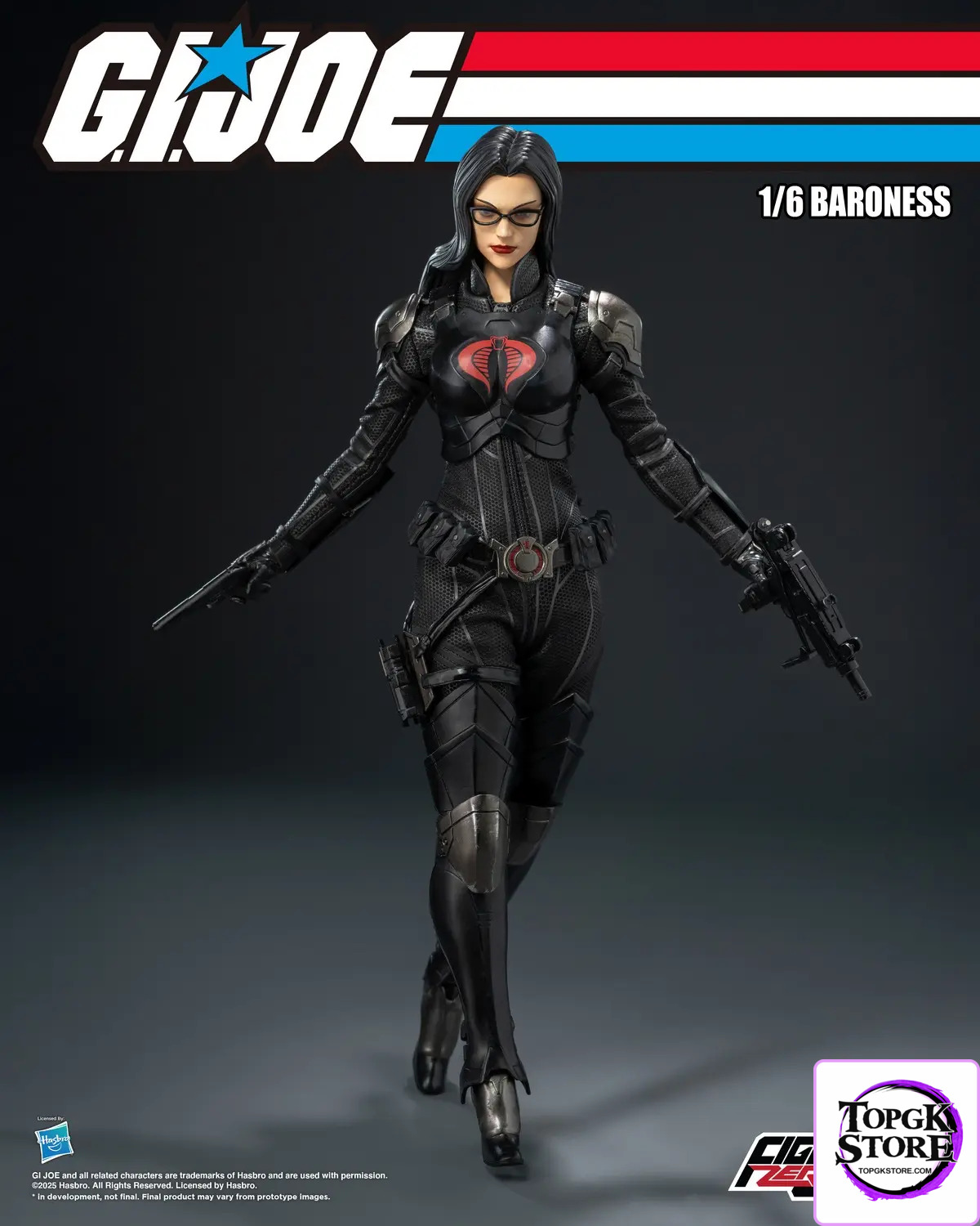 Threezero – G.I. Joe FigZero 1/6 Baroness 3Z03500W0 (Licensed) - Photo 2 | TopGKStore