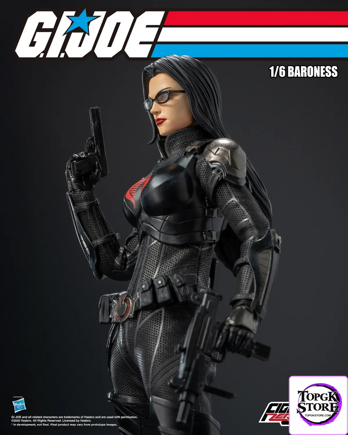 Threezero – G.I. Joe FigZero 1/6 Baroness 3Z03500W0 (Licensed) - Photo 3 | TopGKStore