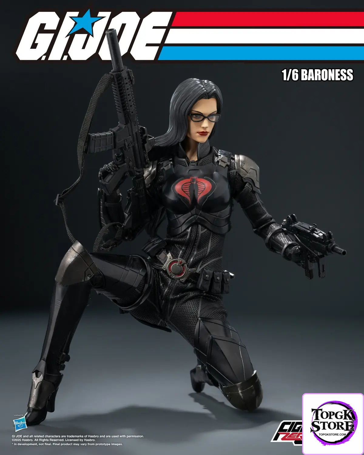 Threezero – G.I. Joe FigZero 1/6 Baroness 3Z03500W0 (Licensed) - Photo 4 | TopGKStore