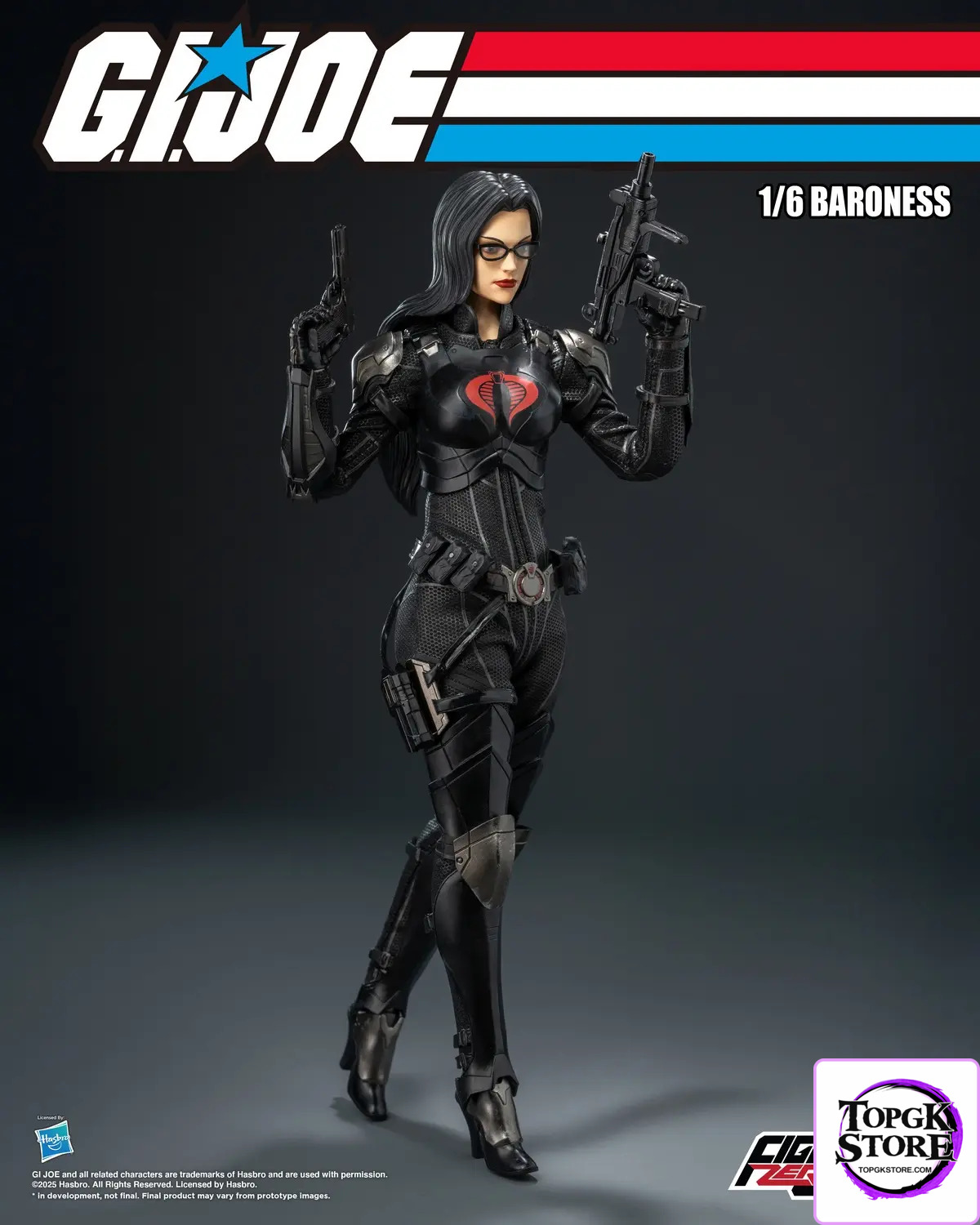 Threezero – G.I. Joe FigZero 1/6 Baroness 3Z03500W0 (Licensed) - Photo 5 | TopGKStore