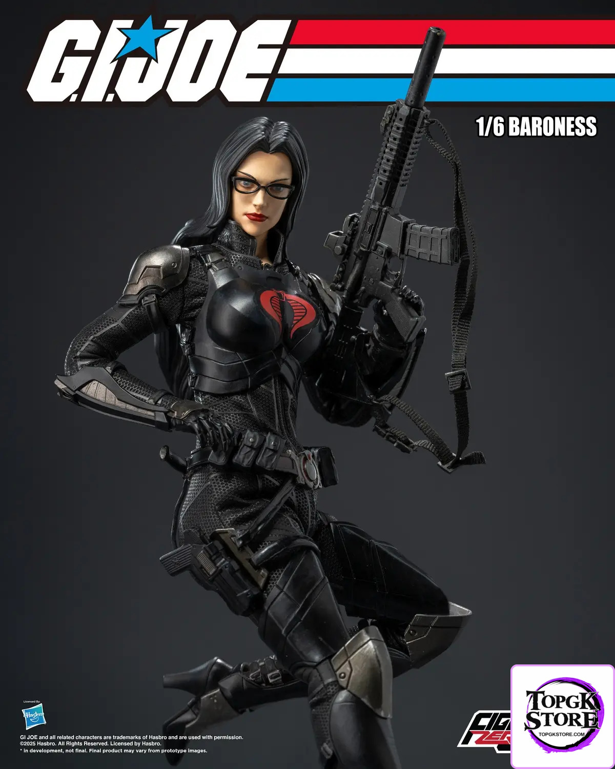 Threezero – G.I. Joe FigZero 1/6 Baroness 3Z03500W0 (Licensed) - Photo 7 | TopGKStore