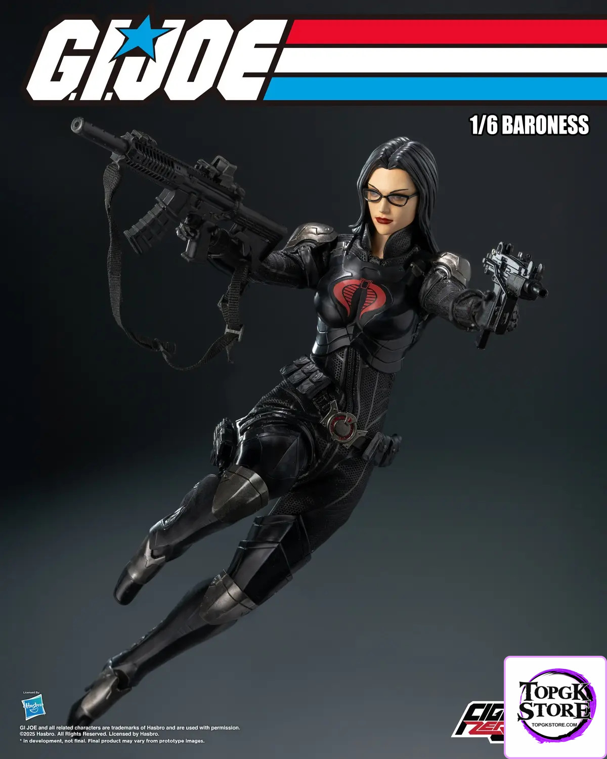 Threezero – G.I. Joe FigZero 1/6 Baroness 3Z03500W0 (Licensed) - Photo 9 | TopGKStore