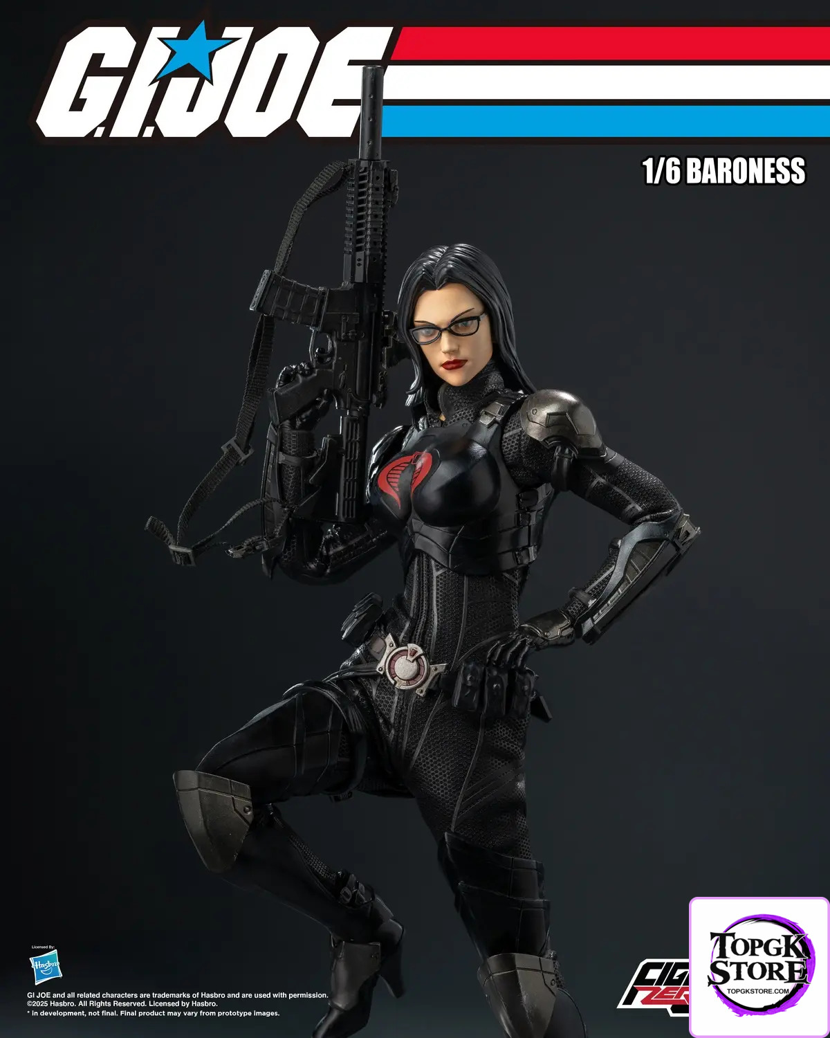 Threezero – G.I. Joe FigZero 1/6 Baroness 3Z03500W0 (Licensed) - Photo 10 | TopGKStore