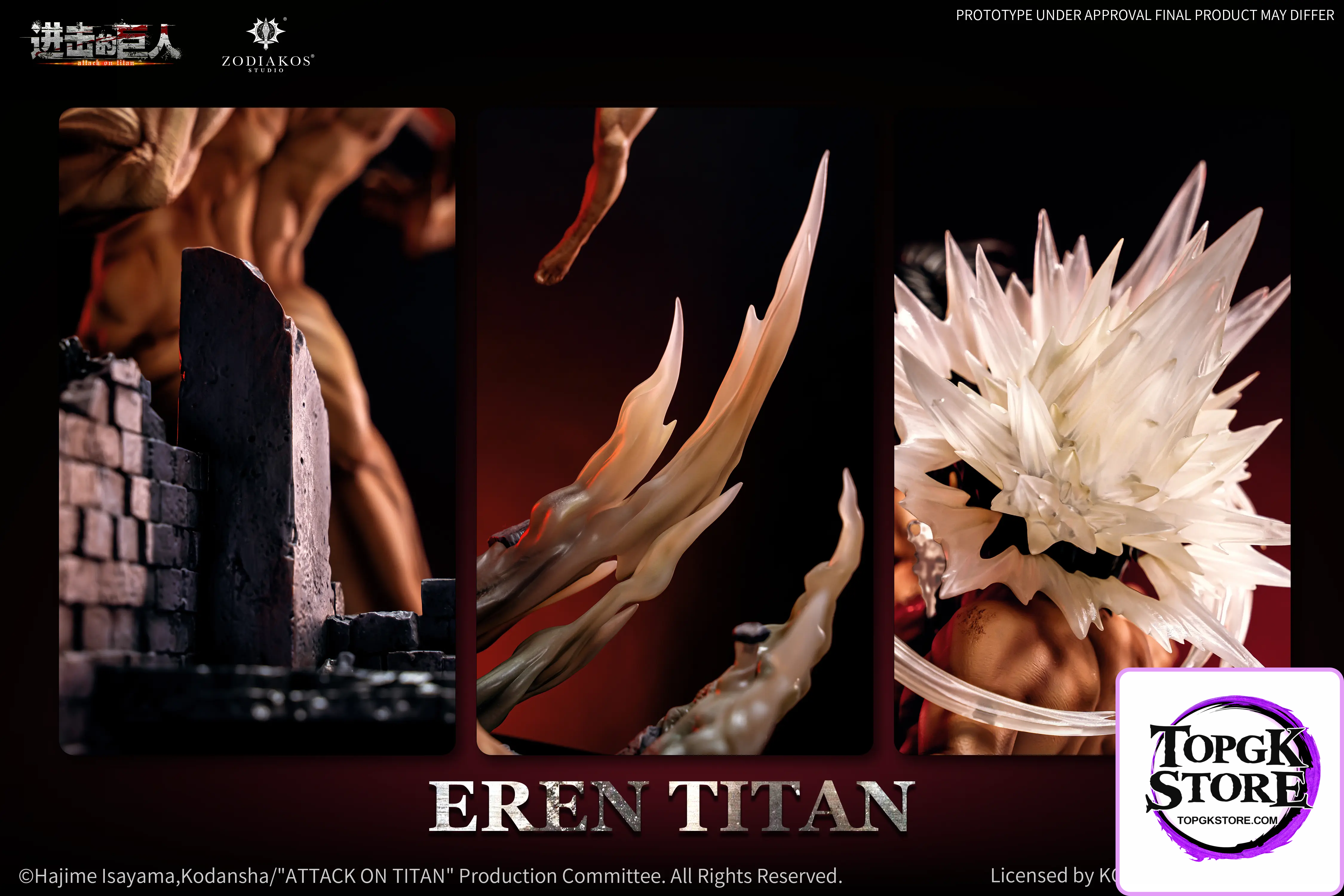 Zodiakos Studio – Attack On Titan Eren Yeager (Licensed) - Photo 8 | TopGKStore