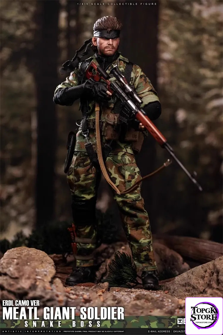 EKUAZ – MEATL GIANT SOLDIER 1/6 SNAKE BOSS EKS010 EKS011 (Licensed) - Photo 10 | TopGKStore