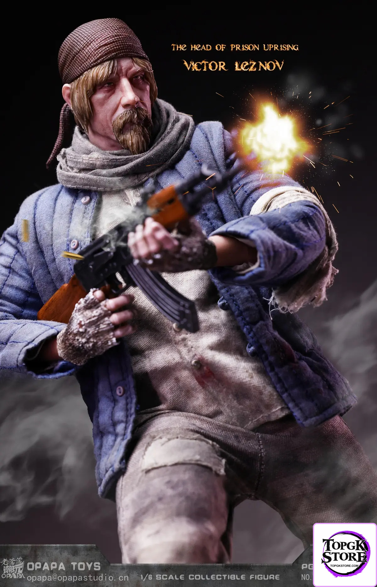 OPAPA TOYS – Victor Leznov The Head of Prison Uprising PG202501 (Licensed) - Photo 10 | TopGKStore