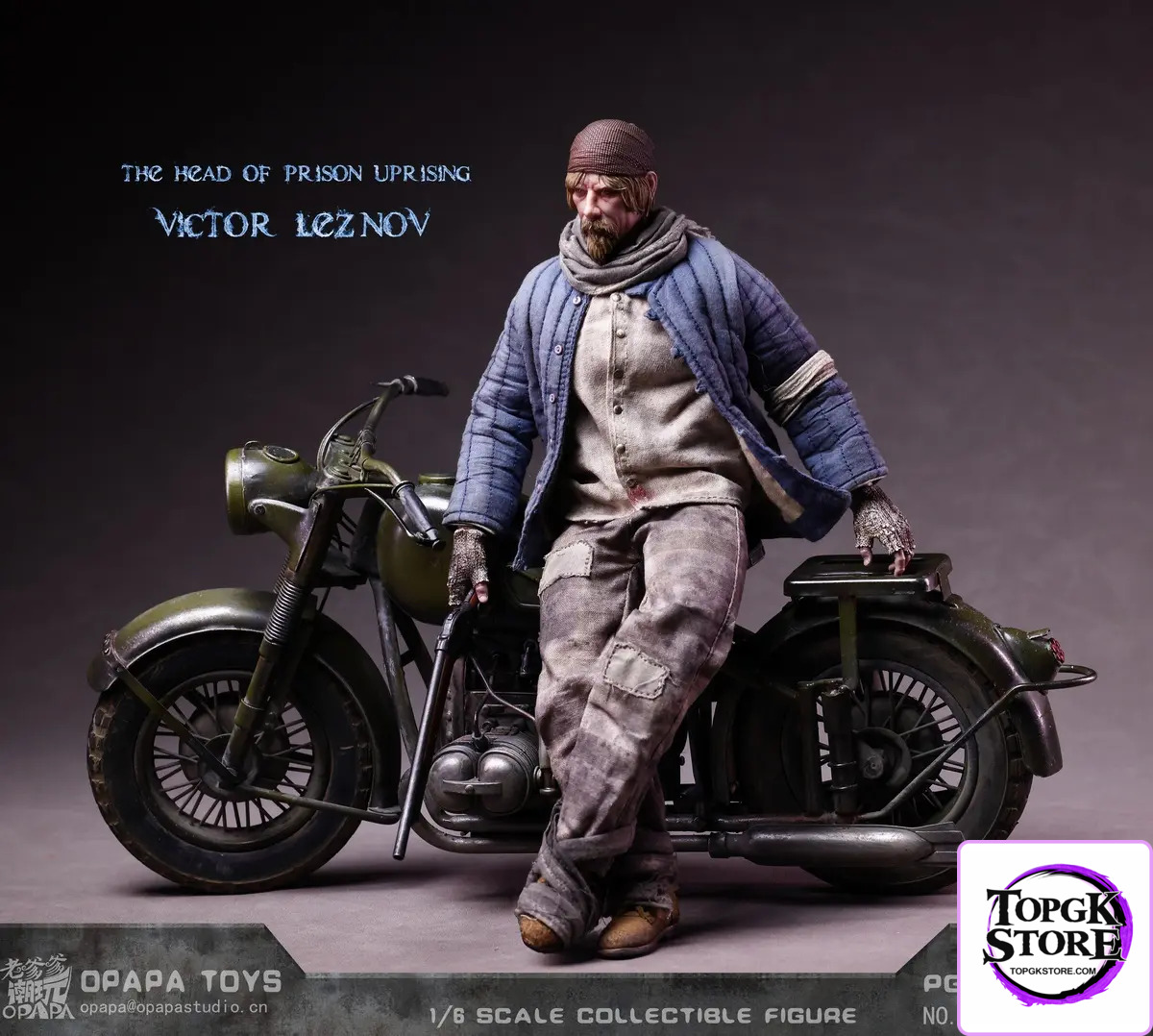 OPAPA TOYS – Victor Leznov The Head of Prison Uprising PG202501 (Licensed) - Photo 12 | TopGKStore