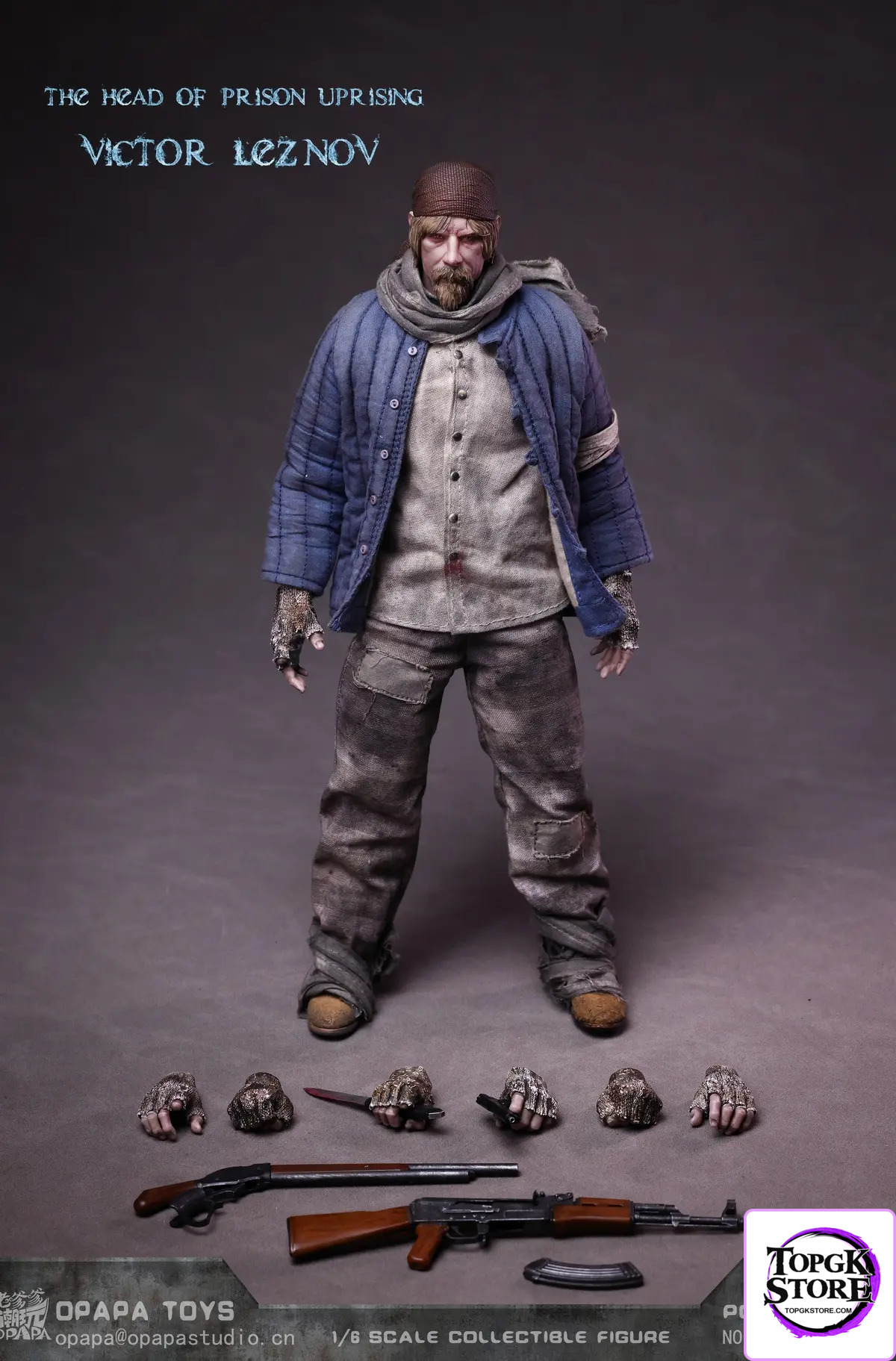 OPAPA TOYS – Victor Leznov The Head of Prison Uprising PG202501 (Licensed) - Photo 13 | TopGKStore
