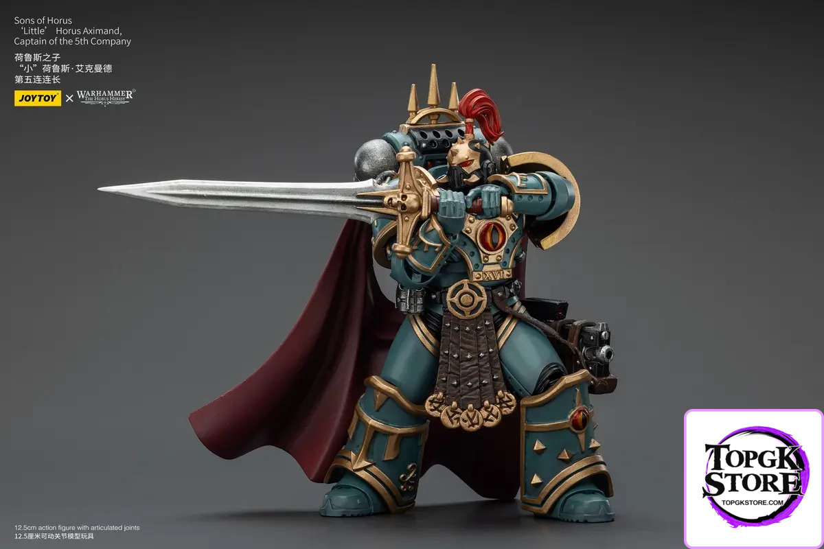 JOYTOY – Sons of Horus ‘Little’ Horus Aximand,Captain of the 5th Company JT01833 (Licensed) - Photo 4 | TopGKStor