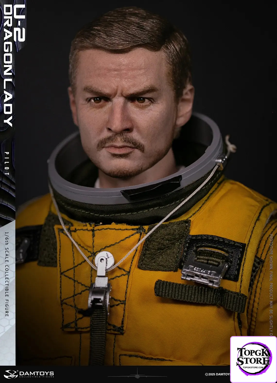 DAMTOYS – 1/6 Scale U-2 Dragon Lady Reconnaissance Aircraft Pilot NO.78110 (Licensed) - Photo 17 | TopGKStore