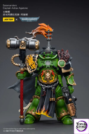JOYTOY – Salamanders Captain Adrax Agatone X Eradicators Sergeant Bragar X Eradicators Brother T’Kren JT6809 JT52