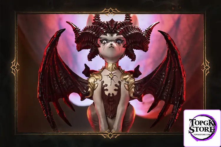 BLIZZARD ENTERTAINMENT – Diablo Lilith Meow Light-Up Collectible Figure BLZ007 (Licensed) - Photo 7 | TopGKStore