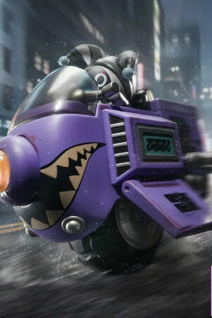 miHoYo – Zenless Zone Zero Speed Legend Series Bangboo: Phantom Bullet Ver. Collectible Action Model (Licensed) - Photo