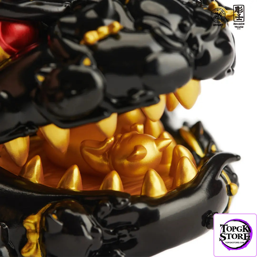 OFFART & A Ren – OFFART X Horiren Red Flame Hundred Cats Mini – Black Gold Bust (Licensed) - Photo 13 | TopGK