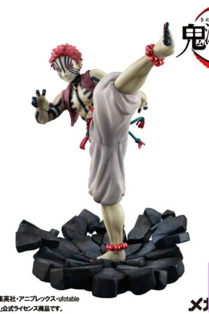 MegaHouse – G.E.M. Series Demon Slayer: Kimetsu no Yaiba Upper Rank Three Akaza Complete Figure (Licensed) - Photo 2 | 