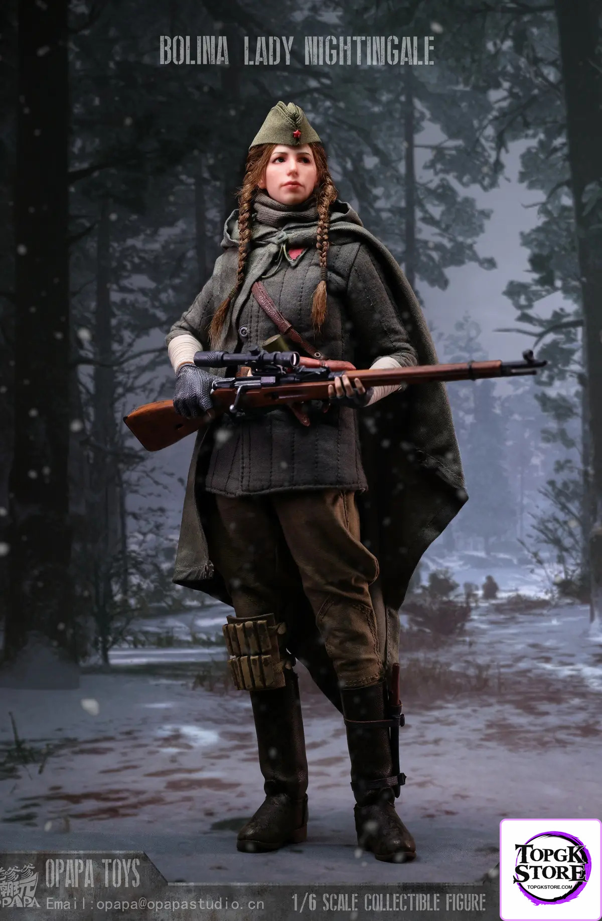 OPAPA TOYS – Call of Duty 1/6 Polina Lady Nightingale Winter Version PG202502 Summer Version PG202504 Luxry Version PG2