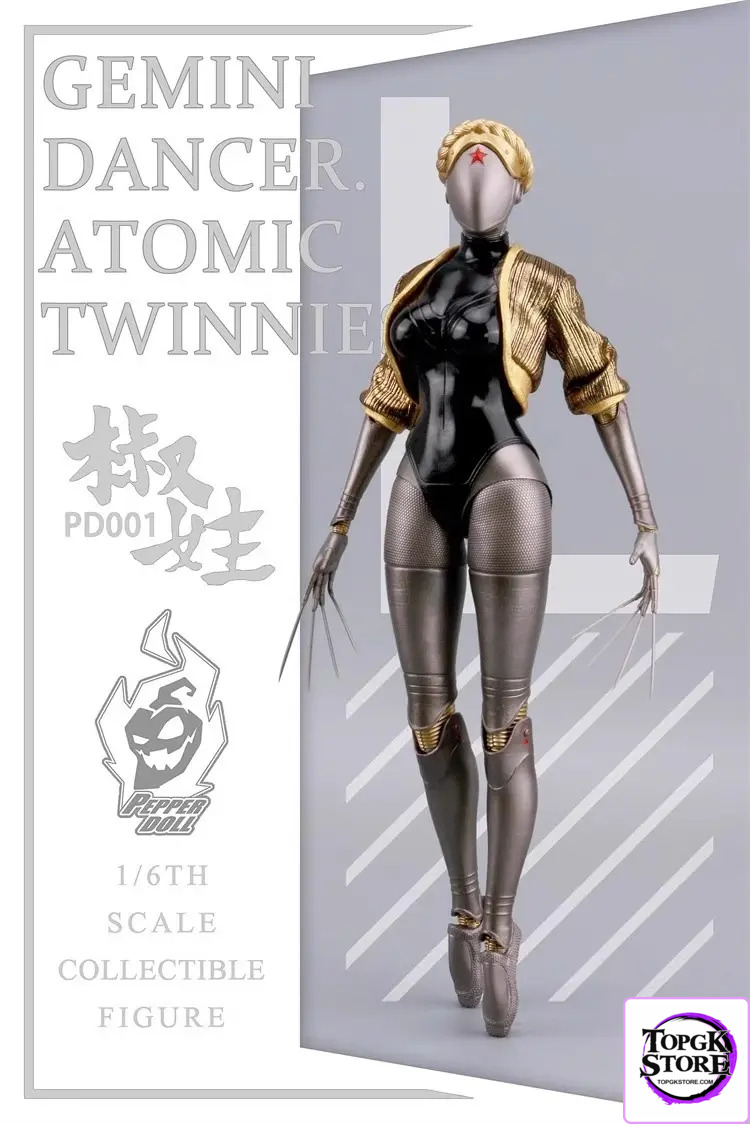 Pepper Doll – Original 1/6 Mechanical Maid Double Set Action Figure PD001 - Photo 1 | TopGKStore