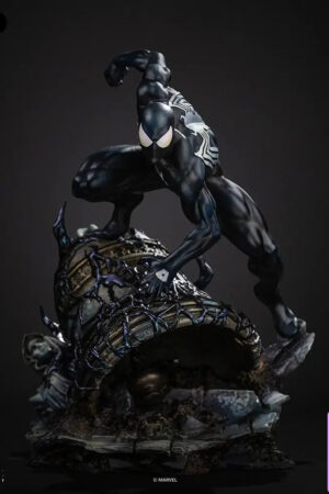 Iron Studios – Spider Man Black Costume – Marvel Comics Series 7 Art Scale 1/10 Statue (Licensed) - Photo 1 | Top