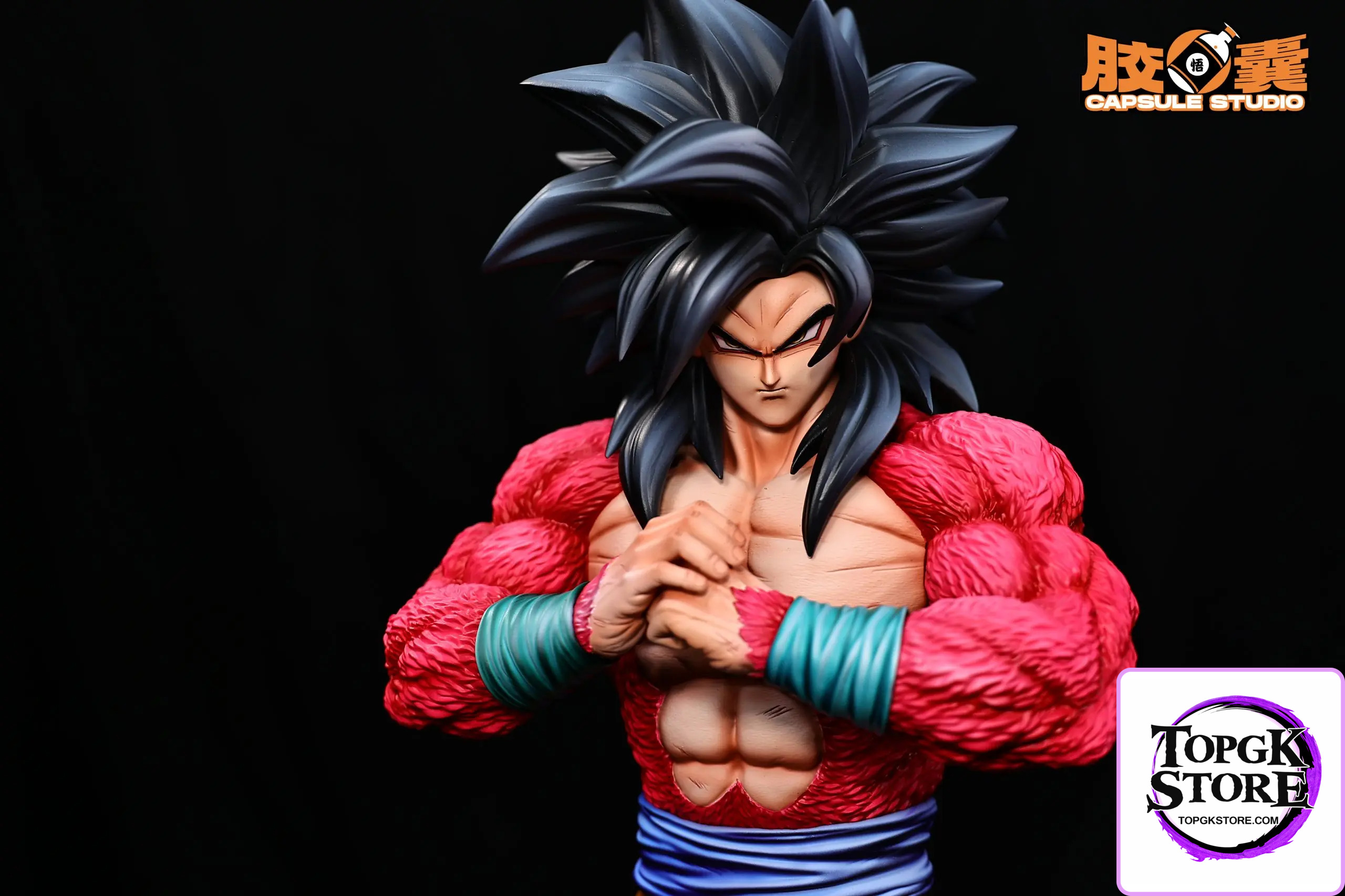 Capsule Studio – Dragon Ball Super Saiyan 4 Goku Clasps His Fists - Photo 12 | TopGKStore
