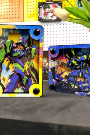 MengMengJiang Studio – EVA01 Unit-01 Acrylic Block Figure Neon Genesis Evangelion - Photo 2 | TopGKStore