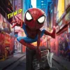 Iron Studio – Marvel MiniCo Series Spider-Man & Splinter & Apollo 11 Astronaut & Captain America (Licensed)