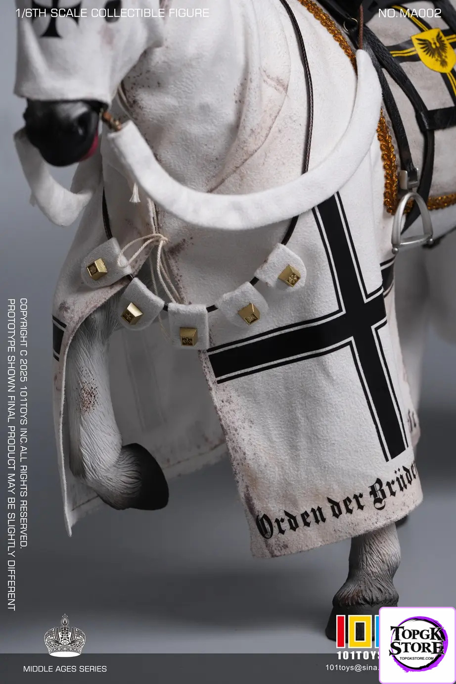 101TOYS & PP STUDIO – 1/6 Medieval Teutonic Commander Teutonic Knights Middle Ages Teutonic Grand Commandant MA001A