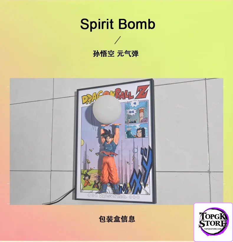 Time tree Studio – Dragon Ball Son Goku & Gotenks Decorative 3D Stereoscopic Painting - Photo 14 | TopGKStore